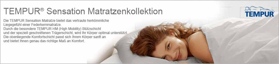 TEMPUR Sensation Kollektion